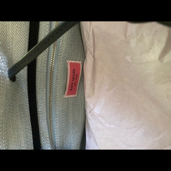 Kate Spade New York Large Sam Denim Tote - Picture 11 of 16